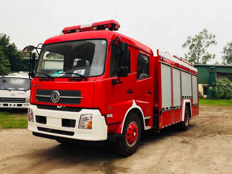 xe cứu hỏa chữa cháy Dongfeng 6 khối do Đông Phong Việt Nam Nhập Khẩu 1